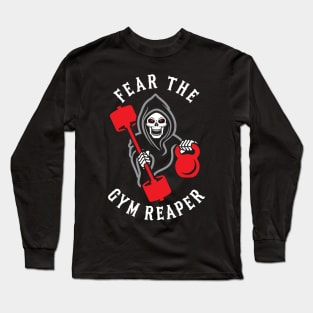 Fear The Gym Reaper Long Sleeve T-Shirt